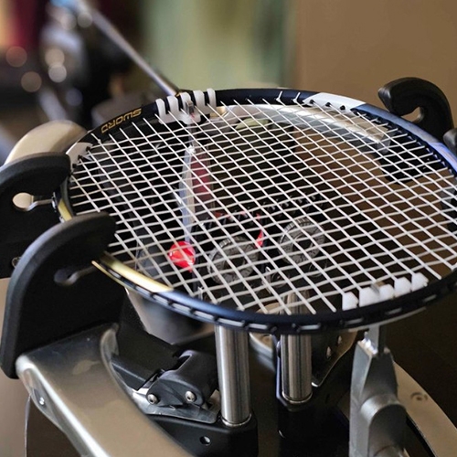 Arcing Racket Yonex Arc 11 Play Badminton Racket - Red,Grey, Strung