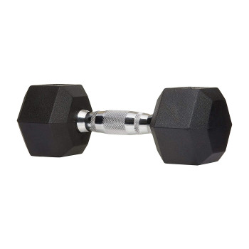 KOXTON 25kg Hexagon Dumbell Weight Training Dumbell