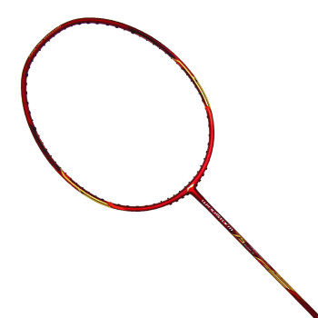_LI-NING Windstorm 75 badminton racket - gold/red