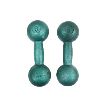 Cast iron deals dumbbells