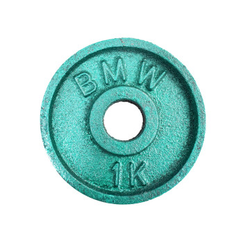 SC cast iron Gym Weight Disk Kg, Green sports