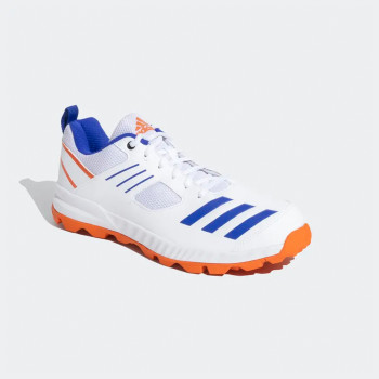 Crihase Cricket Shoes  -  8, Red,Blue,White, Mens