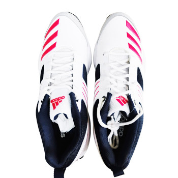 Crihase Cricket Shoes  - 7, Red, White, Mens