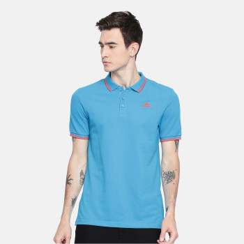 Aess Polo T-Shirt  -  XXL, Blue, Mens