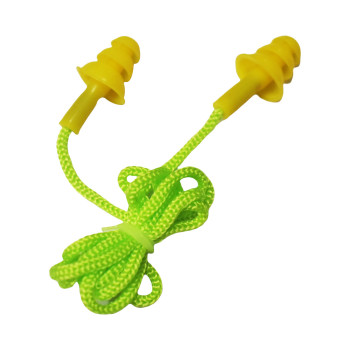 Swimming Ear Plug  -  Yellow, Free Size