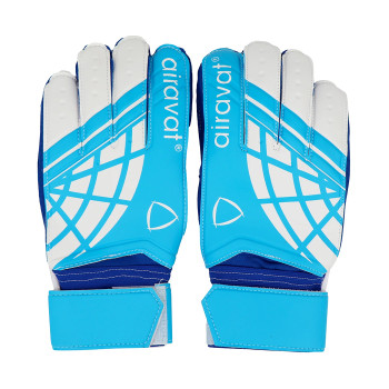 Keeping Football Goalkeeper Gloves  -  10, Blue,White, Mens