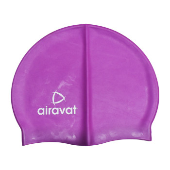 001 Swimming Cap  -  Purple, Adult