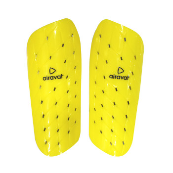 Football Shin Guard  -  L, Yellow