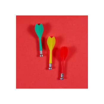 Magnetic 906 Dart Board Pin  -  Red,Yellow