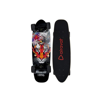 Wooden Skate Board  -  Senior, Black