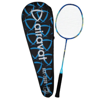 ACE Badminton Racket  -  Blue, Strung