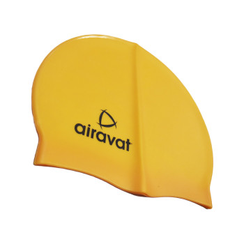 Basic Swimming Cap  -  Yellow, Adult