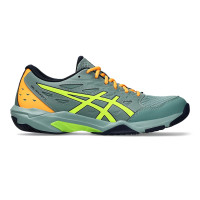 Gel - Rocket 11 Badminton Shoes  -  12, Orange,Yellow, Mens
