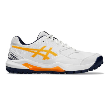 Gel - Lethal Field 2 Cricket Shoes  -  8, White,Orange, Mens