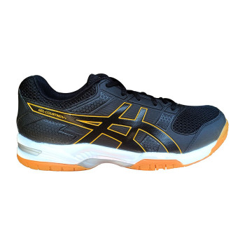 Gel-Courtmov+ Badminton Shoes  -  Black,White, Mens, 10