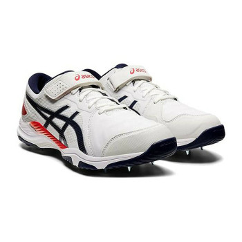 Speed Menace Cricket Metal Spike  -  White, PU
