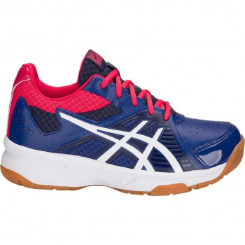 Court Break Badminton Shoes  -  Blue, White, Mens, 12