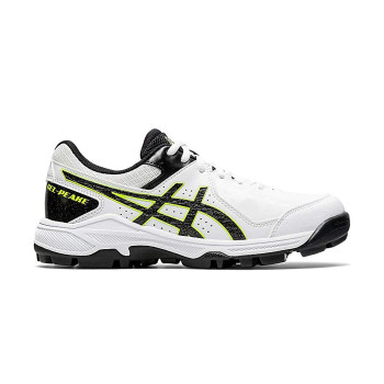 Gel-Peak Cricket Shoes  -  3, Black, White, Kids