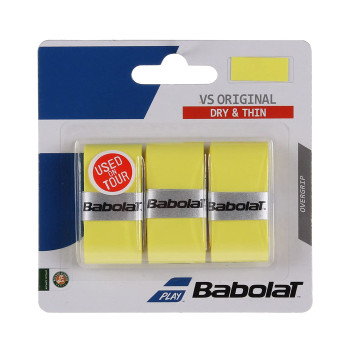 VS Original X3 Tennis Racket Grip  -  Yellow, Over Grip