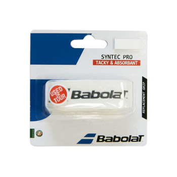 Syntec Pro X 1 Tennis Racket Grip  -  White, Over Grip