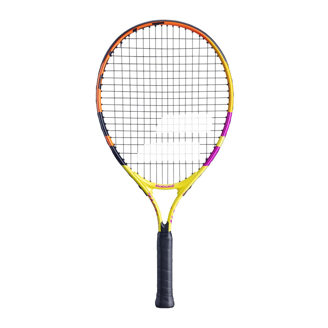 Babolat Nadal Junior 25 Tennis Racket  -  25, Pink,Orange,Yellow, Junior