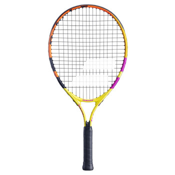 Nadal JR 26 Tennis Racket  -  26, Black,Yellow, Junior