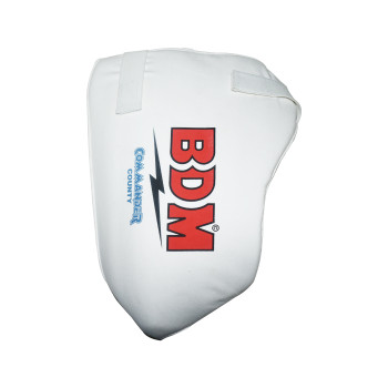 Commander Cricket Chest Guard  -  Mens, White