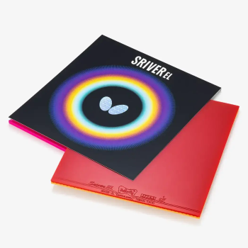 Sriver EL table_tennis tt_rubber  -  Red, 2.1 mm