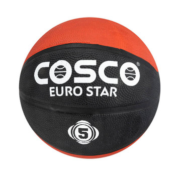 Euro Star Basketball  -  5, Red,Black
