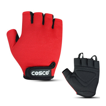 Storm Gym Gloves  -  XL, Red
