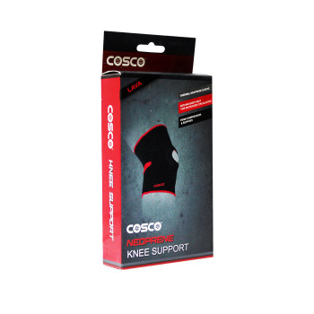 Knee Support  -  M, Red,Black
