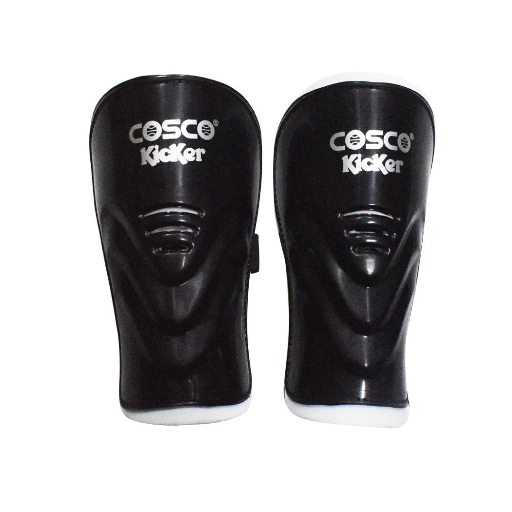 Cosco Kicker Football Shin Guard - M, Black