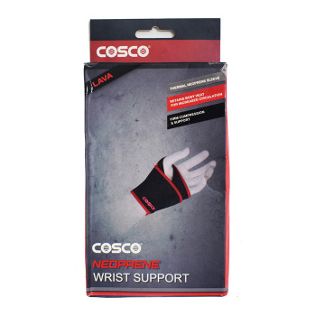 Wrist Support  -  L, Red,Black