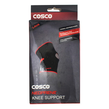 Knee Support  -  L, Black