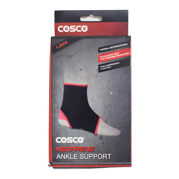 Ankle Support  -  M, Black