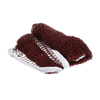 COTTON Badminton Net  -  20 Feet x 2.5 Feet, 4/5 Inch, Maroon