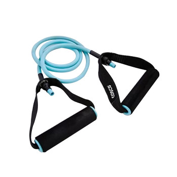 Hard Resistance Tube  -  Light ( 1200 x 10 x 6 mm ), Blue,Black