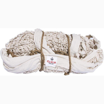 Volleyball Net  -  L 9.35 x H 1.10 m, White, Cotton