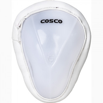 Cosco Slip In Cricket Abdominal Guard -  White