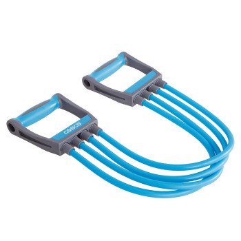 Octane Gym Chest Expander  -  Blue,Grey