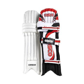 Club Cricket Leg Guard  -  Blue, White