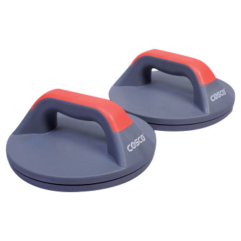 Profile Gym Push-up Bars  -  Grey