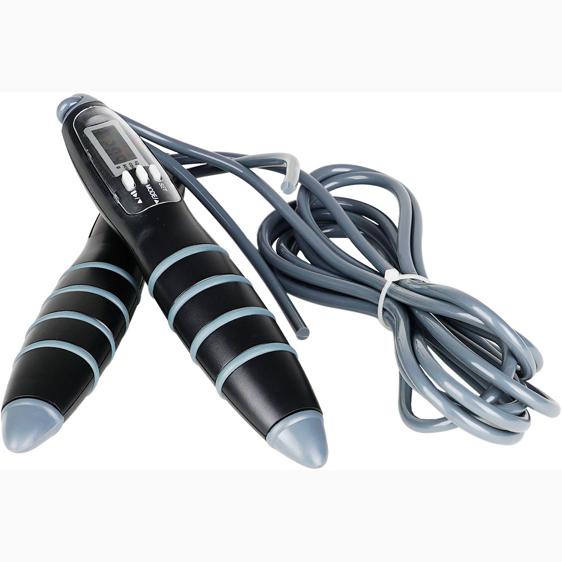 COSCO Digital Jump Rope skipping_rope - black/grey