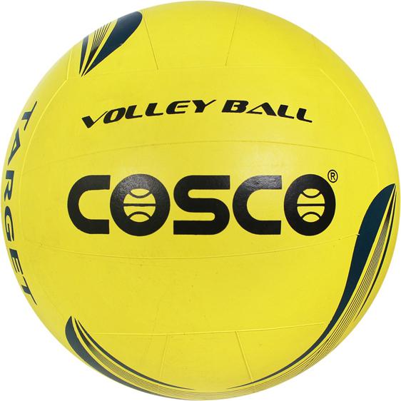 Target Volleyball  -  4, Black, Yellow