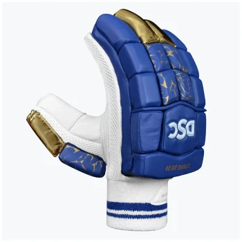 Strike 20-20 Cricket Batting Glove  -  Mens, Navy, Left-handed