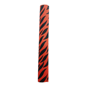 Zebra Cricket Bat Grip  -  Red, Black, Scale, Mens