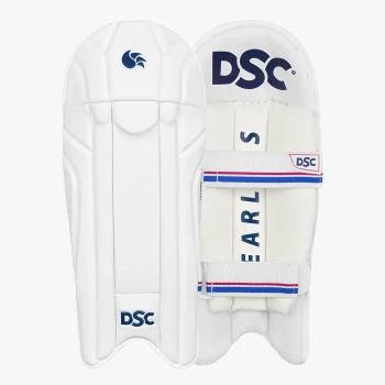 Intense Speed Cricket Wicket Keeping Leg Guard  -  Boys, White