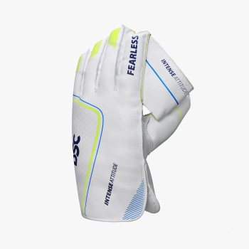 Intense Attitude Cricket Wicket Keeping Gloves  -  Boys, Green,White