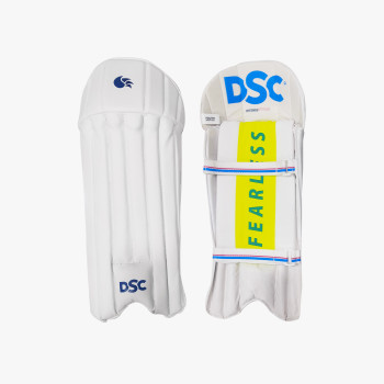 Intense attitude Cricket Wicket Keeping Leg Guard  -  Boys, White