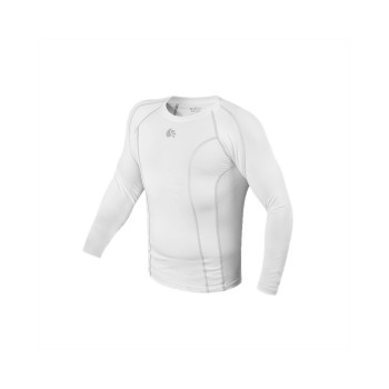 Top Long Sleeve T-Shirt  -  XXL, White, Mens